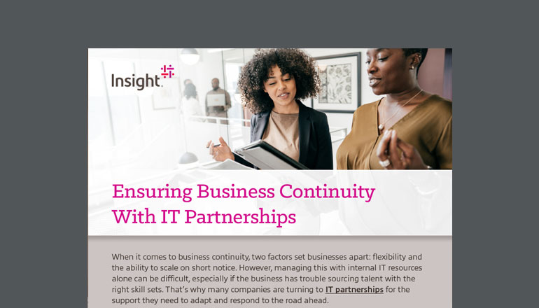 Article Infographic: Ensuring Business Continuity With IT Partnerships  Image