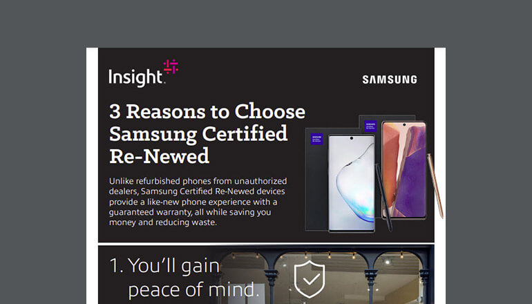 Article 3 Reasons to Choose Samsung Certified Re-Newed Image