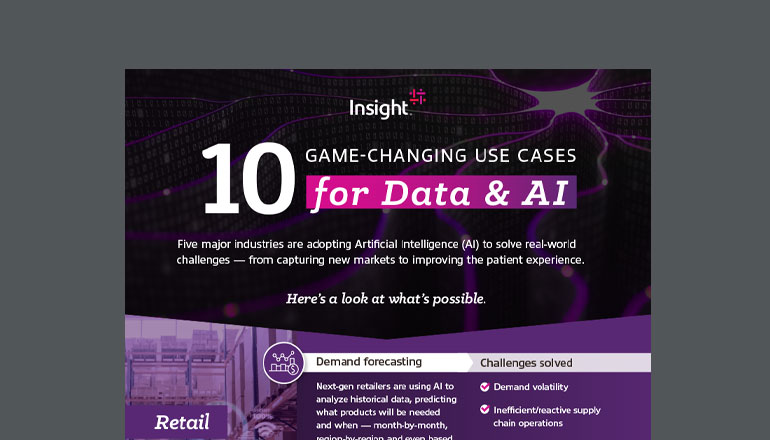 Article 10 Game-Changing Use Cases for Data and AI  Image