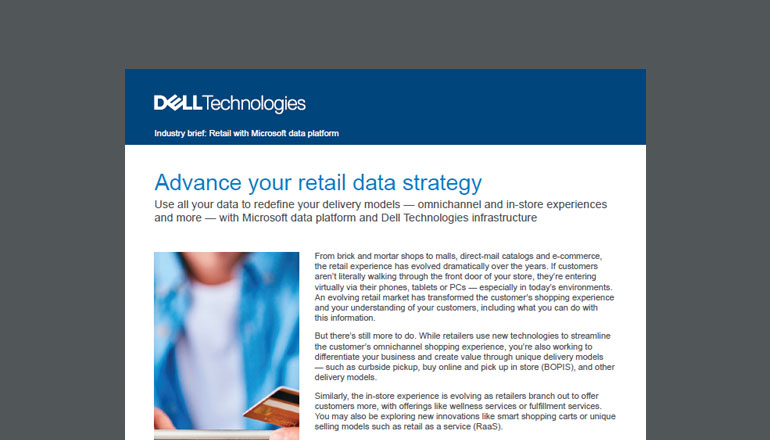 Article Dell Technologies: Advance Your Retail Data Strategy  Image