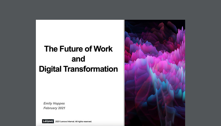 Article The Future of Work and Digital Transformation Image