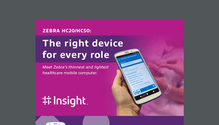 Article Zebra HC20/HC50: The Right Device For Every Healthcare Role Image