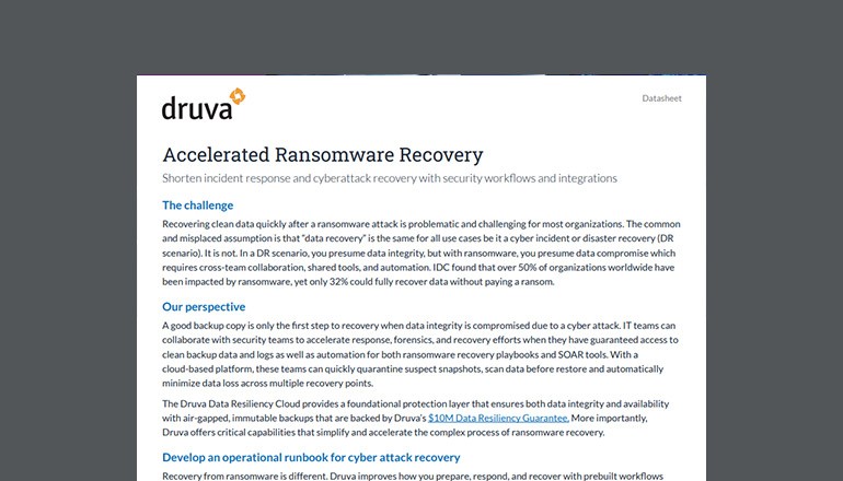 Accelerated Ransomware Recovery thumbnail