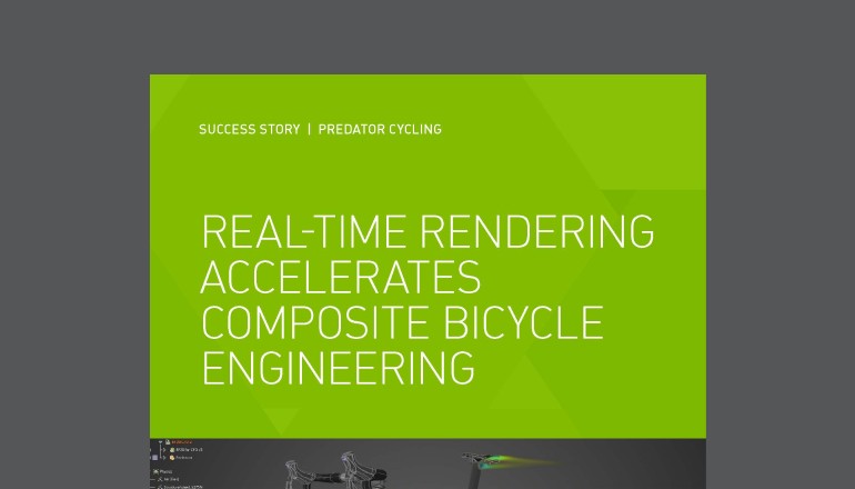 Real-Time Rendering Accelerates Composite Bicycle Engineering client story thumbnail