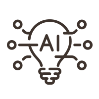 lightbulb ai icon