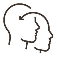 Icon depicting always-on monitoring of every access and change for compliance