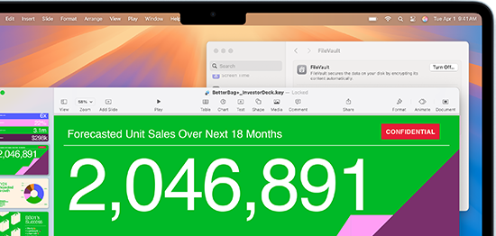 Apple Data security graphic