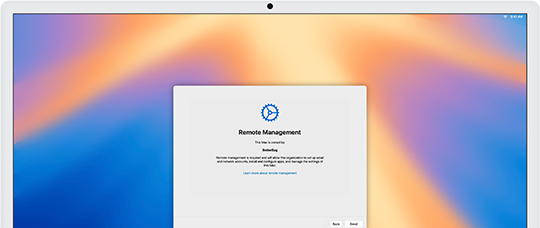 Apple Zero-trust graphic