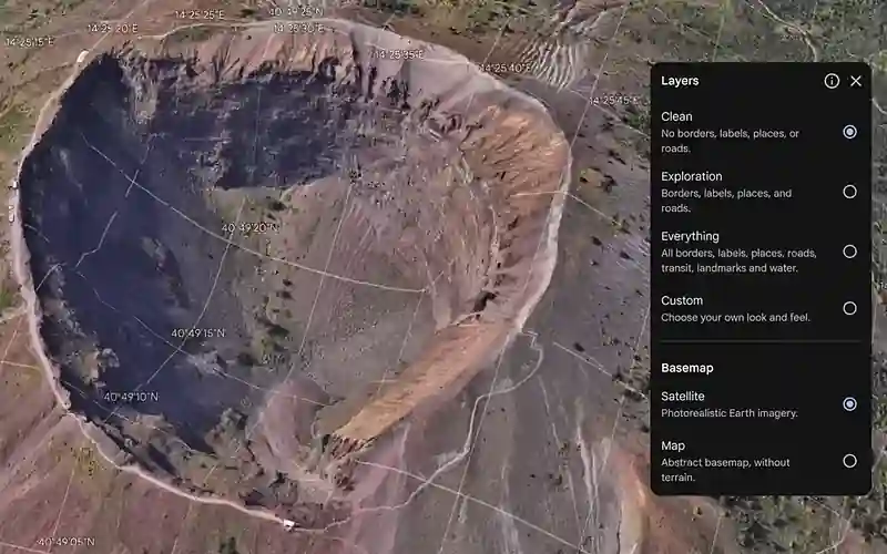 Google maps google earth ariel preview