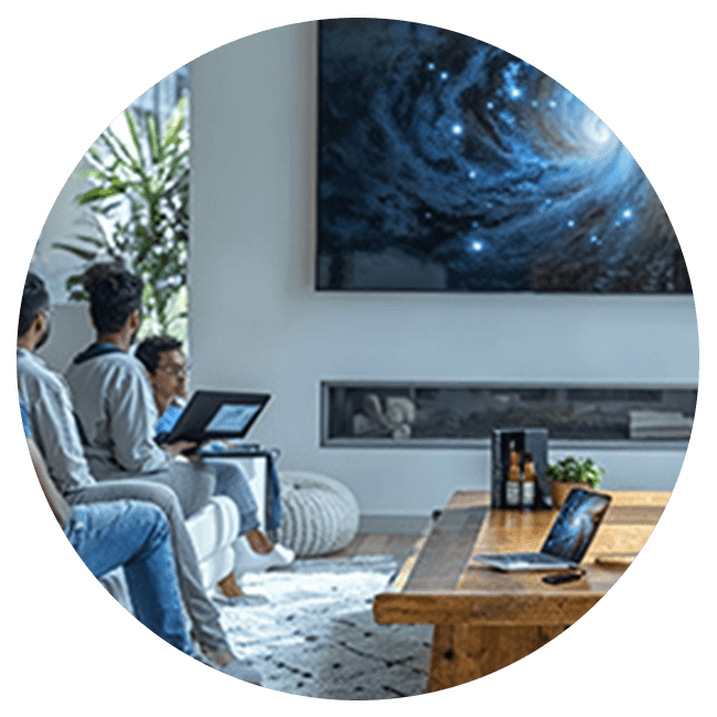 People using the IOGear AV products