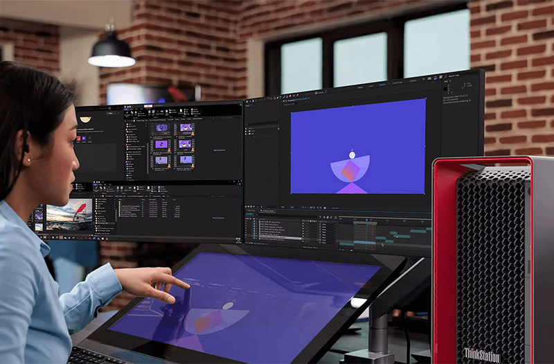 Lenovo ThinkStation lifestle