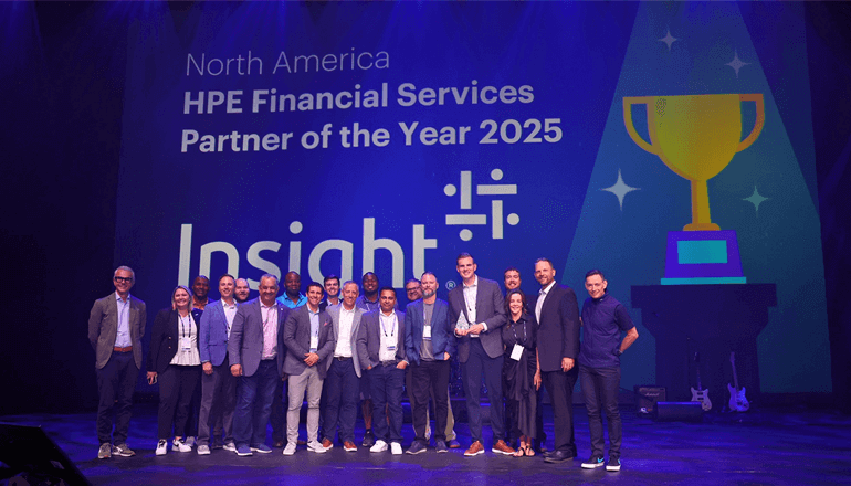 Article Insight Named HPE Financial Services Partner of the Year for North America Image