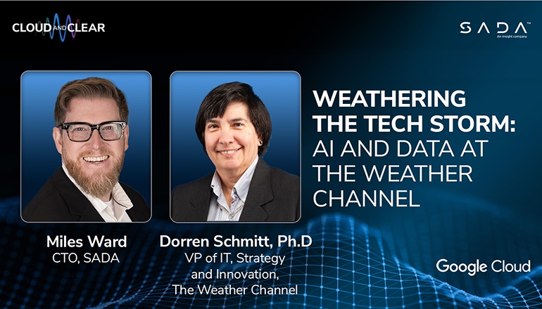 Article Weathering the Tech Storm: AI and Data at The Weather Channel Image
