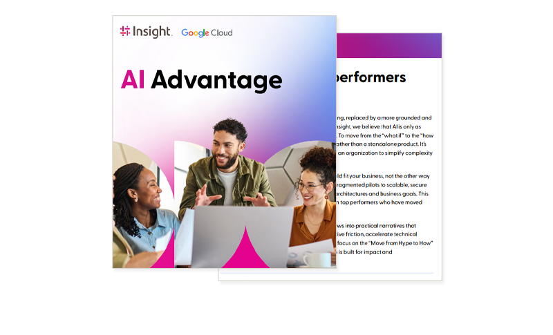 Thumbnail of the Google Cloud AI Advantage ebook