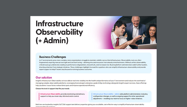 Article Infrastructure Observability (+ Admin) | IT Observability  Image
