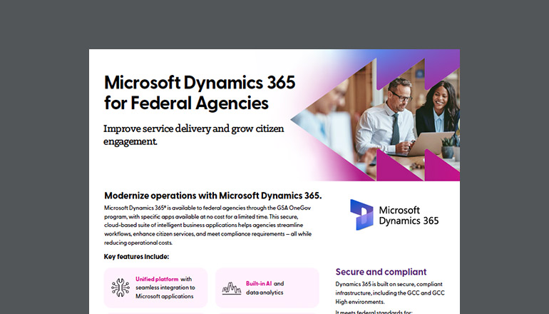 Article Modernizing Federal Services with Dynamics 365 Image