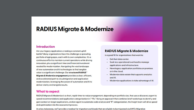 Article Radius Migrate & Modernize Image