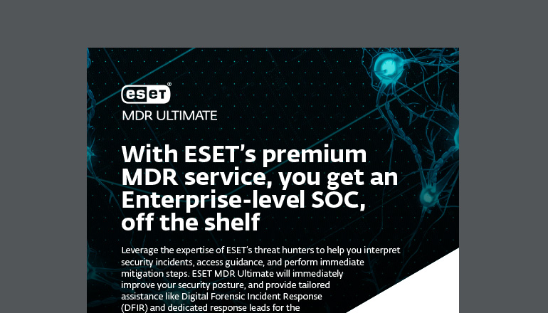 Article ESET MDR Ultimate Managed Security  Image