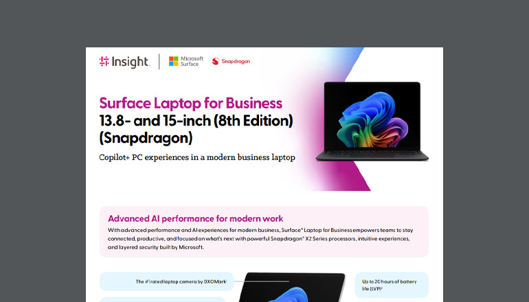Article Surface Laptop for Business 13.8-inch and 15-inch (8th Edition) (Snapdragon) Image