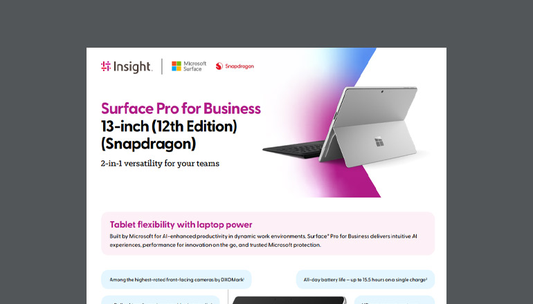Article Surface Pro for Business 13-inch (12th Edition) (Snapdragon) Image