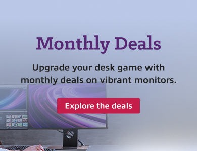 Monthly deals banner