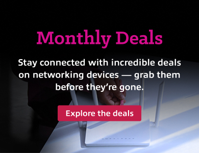 Monthly deals banner