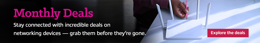 Monthly deals banner