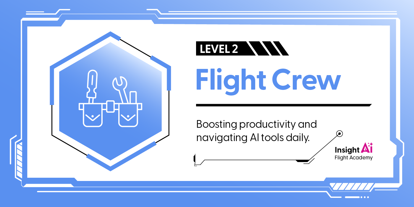 Flight academy badge