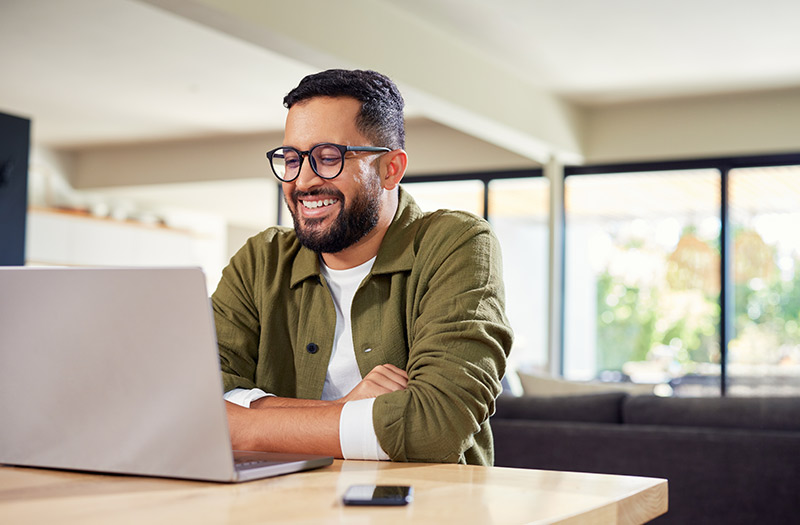 Google Cloud and SADA an Insight company Security Guy working on computer