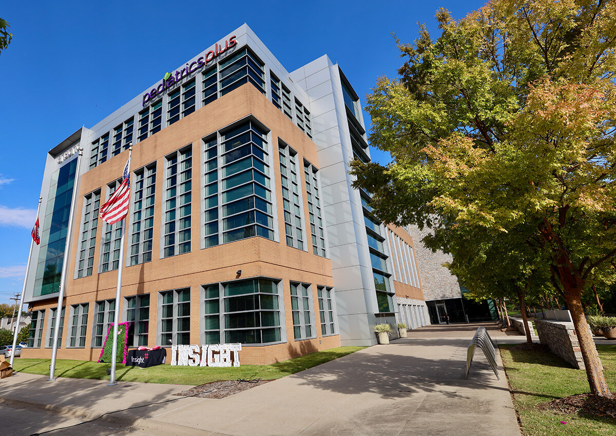 Exterior view of Insight's Conway, Arkansas building