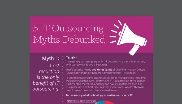 Article IT Outsourcing Myths Debunked Image