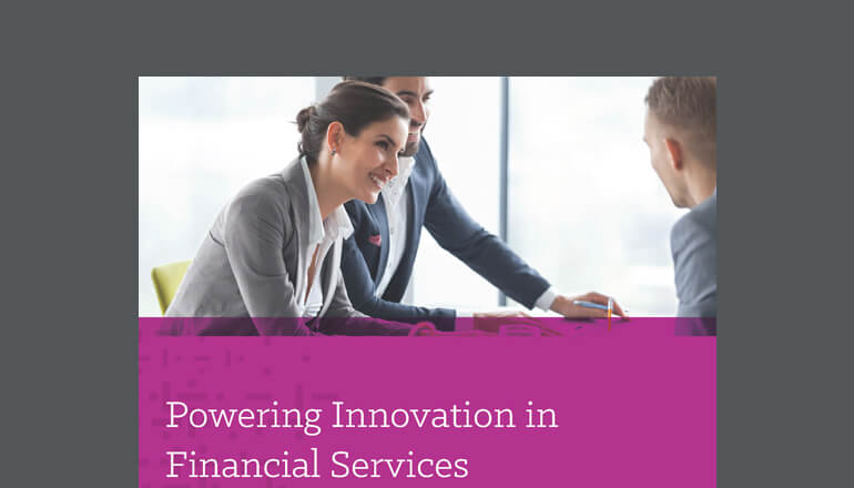 Article Powering Innovation in Financial Services Image