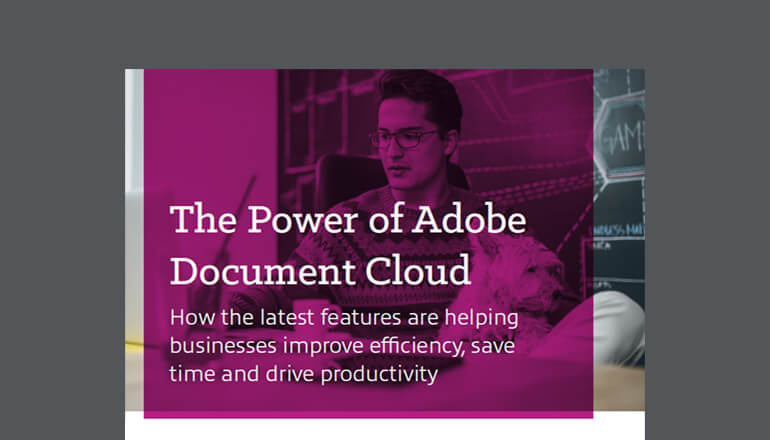 Article The Power of Adobe Document Cloud Image