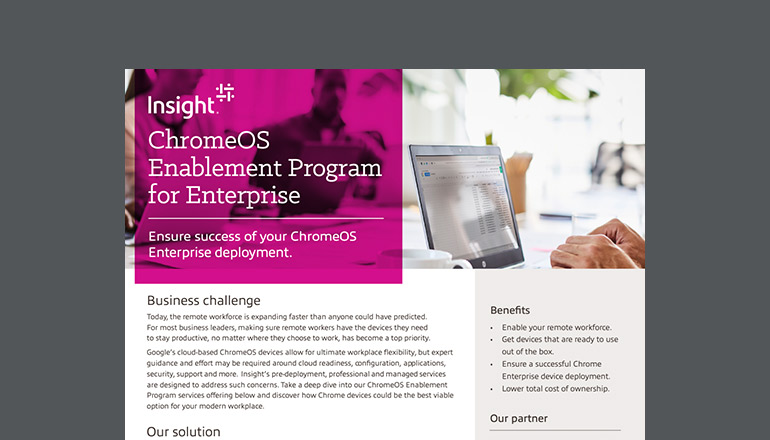 Chrome OS Enablement Program for Enterprise thumbnail