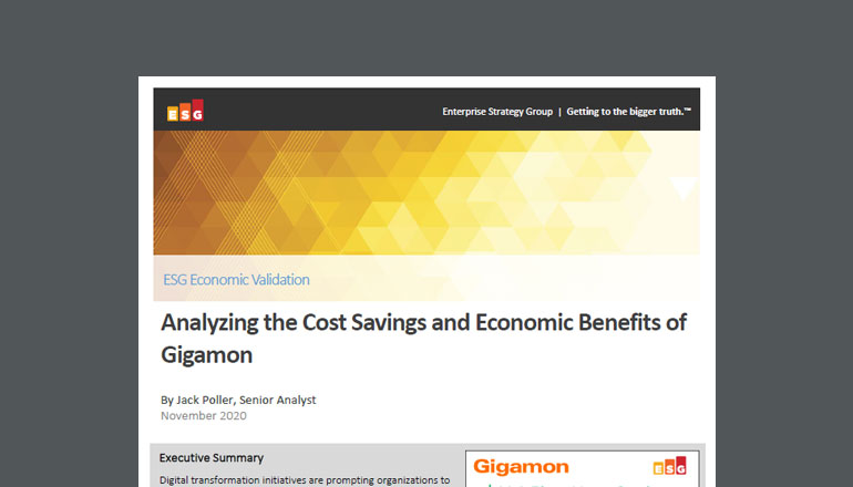 Article Gigamon ESG Economic Validation Image