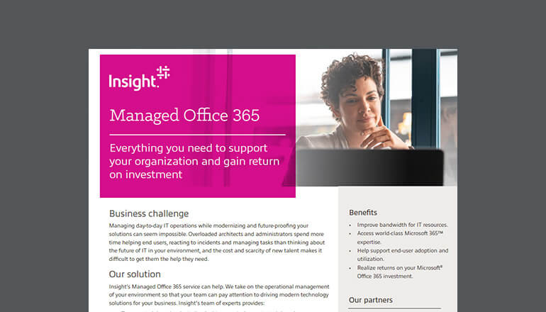 Managed Office 365 | Insight