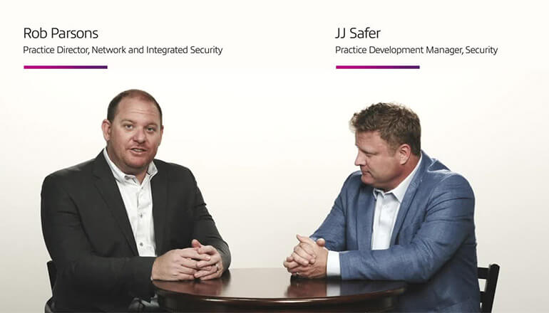 Title card for The What, Why, and How of Cloud Security: Two Network Security Experts Discuss video