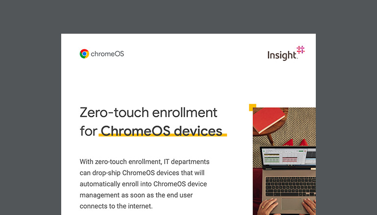 Zero touch enrollment for Chrome OS devices thumbnail
