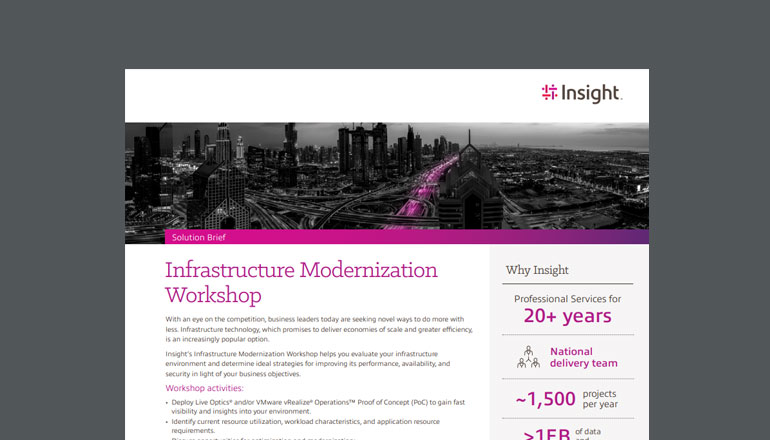 Article Infrastructure Modernization Workshop Image