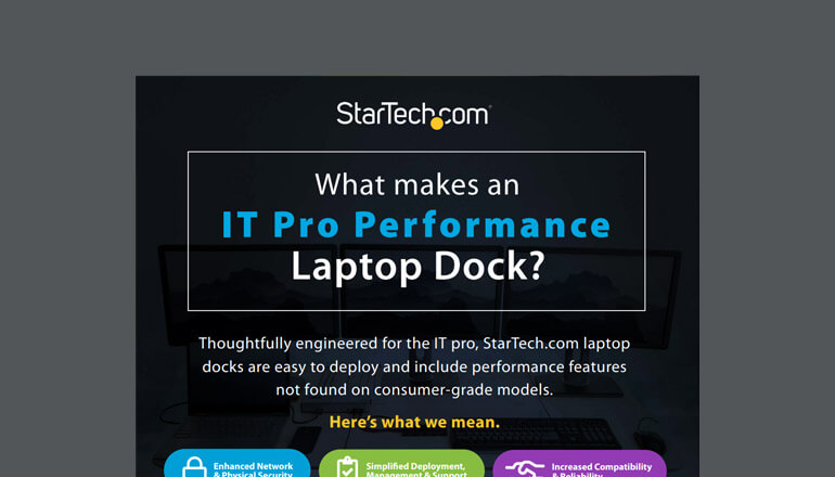 Article What Makes an IT Pro Performance Laptop Dock Image