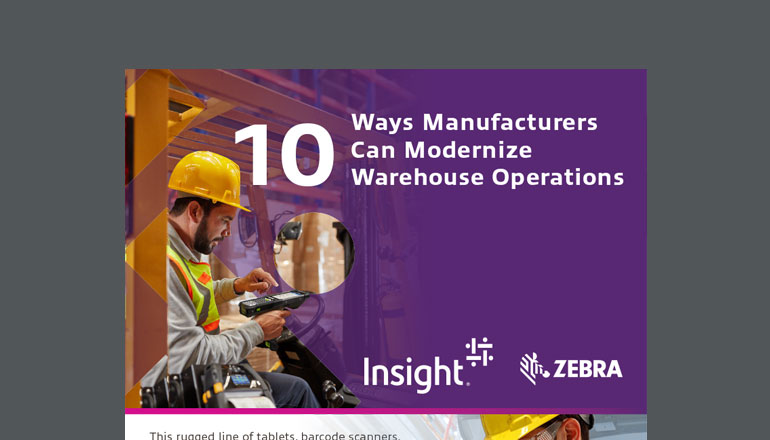 Article 10 Ways Manufacturers Can Modernize Warehouse Operations  Image