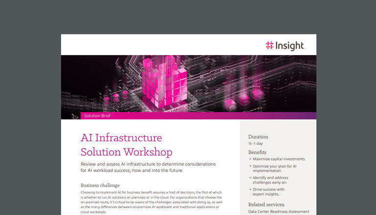 AI Infrastructure Solution Workshop | Insight