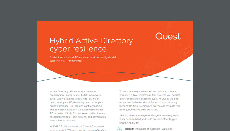 Article Hybrid Active Directory Cyber Resilience Image