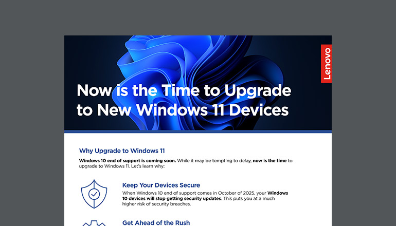 Article Now is the Time to Upgrade to New Windows 11 Devices Image