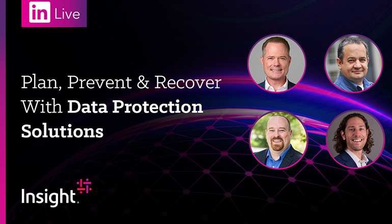 Article LinkedIn Live: Plan, Prevent & Recover With Data Protection Solutions  Image