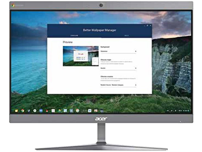 Acer Chromebase monitor