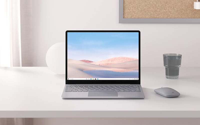 Connect and GO with Microsoft Surface Laptops.