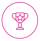 Man using tablet device