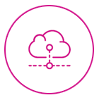 Woman talking to business associate