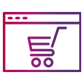 Shopping cart icon